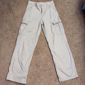 H&M Wide Leg Cargo Pant size 4